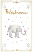 Opakowanie Kartka podziękowaniowa