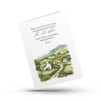 Opakowanie Kartka składana - Bóg współdziała - pejzaż