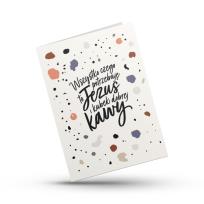 Opakowanie Kartka składana - Jezus i kawa