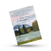 Opakowanie Kartka składana - On jedynie skałą - pastele