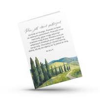 Opakowanie Kartka składana - Pan jest pasterzem - pejzaż