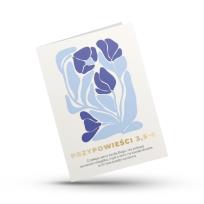 Opakowanie Kartka składana - Z całego serca - modern