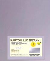 Opakowanie Karton obustronnie lustrzany 350g 21,5x32cm