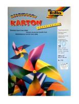 Opakowanie Karton tęczowy 200g gładki 10 arkuszy