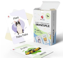 Opakowanie Karty edukacyjne Onomatopeje 34szt