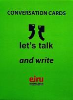 Okładka książki Karty Konwersacyjne. Let's talk and write