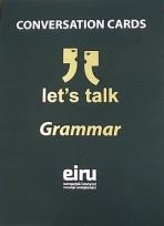 Okładka książki Karty Konwersacyjne. Let's talk Grammar