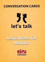 Okładka książki Karty Konwersacyjne Let's talk Lexical Sets for...
