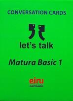 Okładka książki Karty Konwersacyjne. Let's talk Matura Basic 1