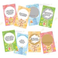 Opakowanie Karty zdrapki. Zadania urodzinowe - zwierzaki