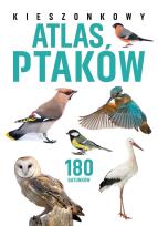 Okładka książki Kieszonkowy atlas ptaków. 180 gatunków