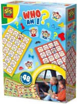 Opakowanie Kim jestem? naklejki na szybę