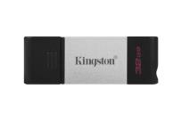 Okładka książki KINGSTON FLASH 32GB USB-C 3.2 Gen 1 DT80/32GB