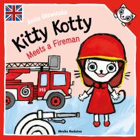 Okładka książki Kitty Kotty Meets a Fireman