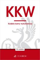 Okładka książki KKW. Kodeks karny wykonawczy wyd. 42