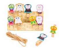 Opakowanie Klamerki ozdobne Shapes 10szt