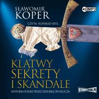 Okładka książki Klątwy, sekrety i skandale audiobook