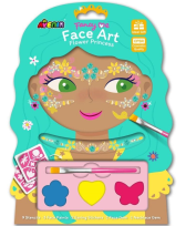 Opakowanie Klejnoty i farby do twarzy Kwiaty