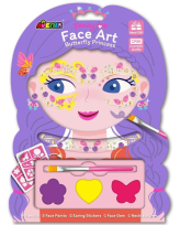 Opakowanie Klejnoty i farby do twarzy Motyl