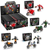 Opakowanie Klocki 2w1 motocykl robot 63 elementy MIX