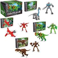 Opakowanie Klocki Dinozaur Robot 218el mix