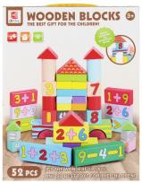 Opakowanie Klocki drewniane 52 elementy
