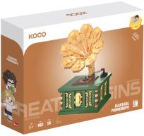 Opakowanie Klocki KOCO Gramofon retro 2351 elementów