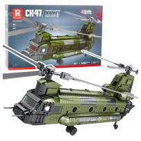 Opakowanie Klocki konstrukcyjne Helikopter wojskowy Chinook