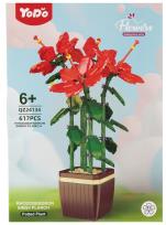 Opakowanie Klocki konstrukcyjne Kwiaty 617 elementów