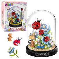 Opakowanie Klocki konstrukcyjne Kwiaty biedronka 596el