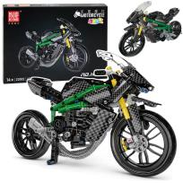 Opakowanie Klocki konstrukcyjne motocykl wyścigowy 656el