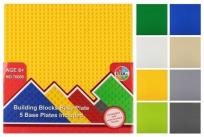 Opakowanie Klocki konstrukcyjne podstawa 26x26cm mix