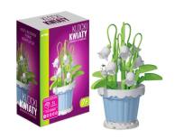 Opakowanie Klocki kwiaty - konwalie w doniczce 91el