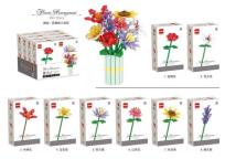 Opakowanie Klocki kwiaty mix