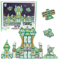 Opakowanie Klocki magnetyczne kosmos 108el