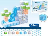 Opakowanie Klocki magnetyczne kostki 3D 52el
