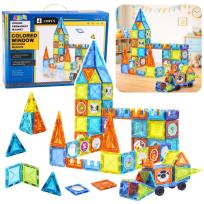 Opakowanie Klocki magnetyczne z pojazdem 138el.