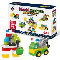 Opakowanie Klocki małych geniuszy roboty 49el