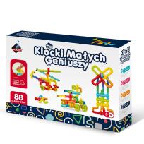 Opakowanie Klocki małych geniuszy Złączki 88 elementów