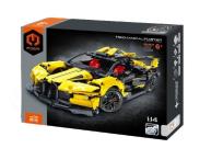 Opakowanie Klocki Model 1:14 Auto żółte 1103el