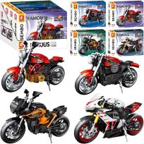 Opakowanie Klocki motocykle 203-250el MIX