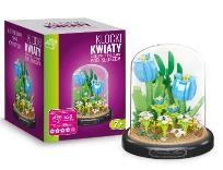 Opakowanie Klocki niebieskie tulipany 558el