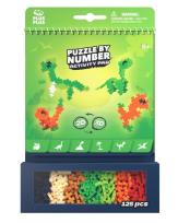 Opakowanie Klocki Plus-Plus puzzle by number dinozaury 125el