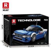 Opakowanie Klocki Police Car 313el