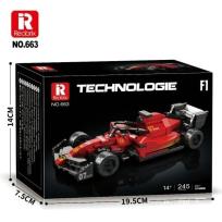 Opakowanie Klocki Race Car 245el