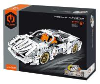 Opakowanie Klocki Super Auto białe 437el