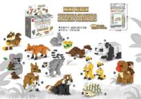 Opakowanie Klocki zwierzęta MIX