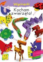 Okładka książki Kocham zwierzęta! Wycinanki