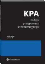 Okładka książki Kodeks postępowania administracyjnego. Przepisy