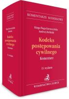 Okładka książki Kodeks postępowania cywilnego. Komentarz